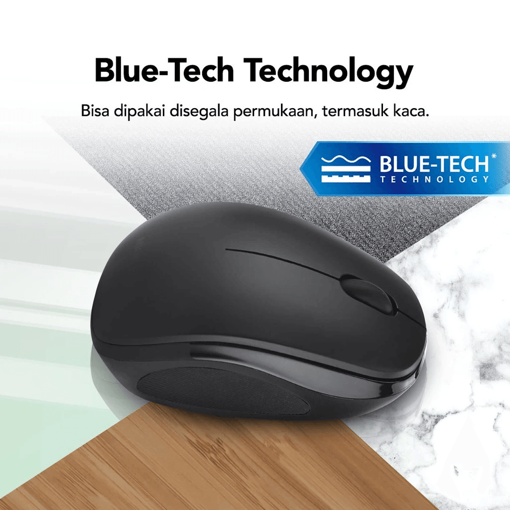 Micropack Mouse BlueTech Wireless - Any Surface - Rechargeable - BT-751C - SFI Group - 4