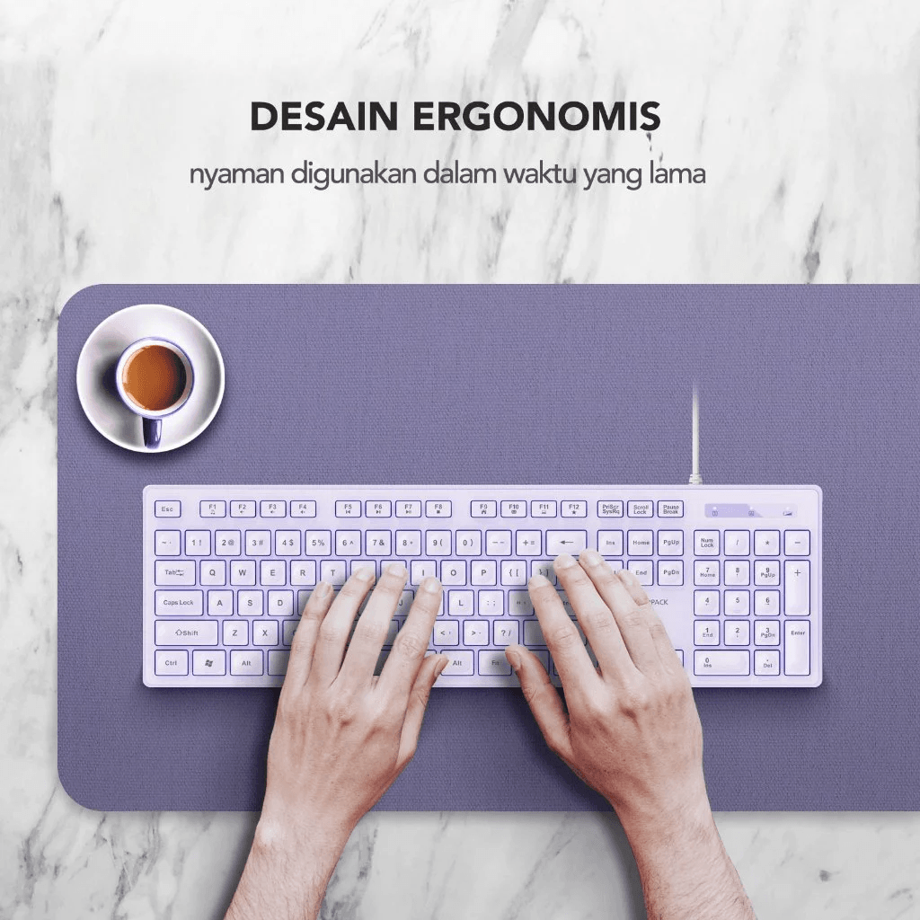 Micropack Keyboard Wired - Plug & Play - Slim Design - 12 Multimedia Keys - K-237 - SFI Group - 2