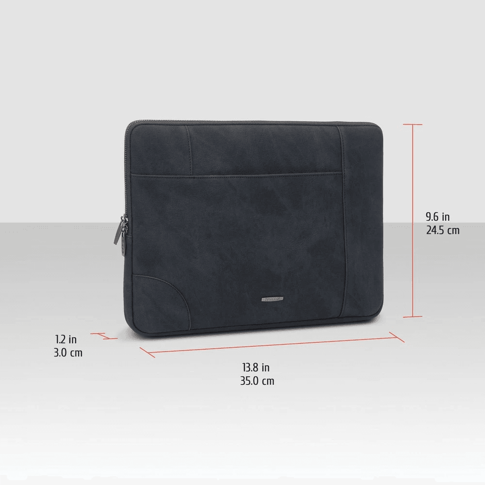RIVACASE Pelindung Laptop Sleeve 13.3 Inch VAGAR 8903 | BLACK - SFI Group - 4