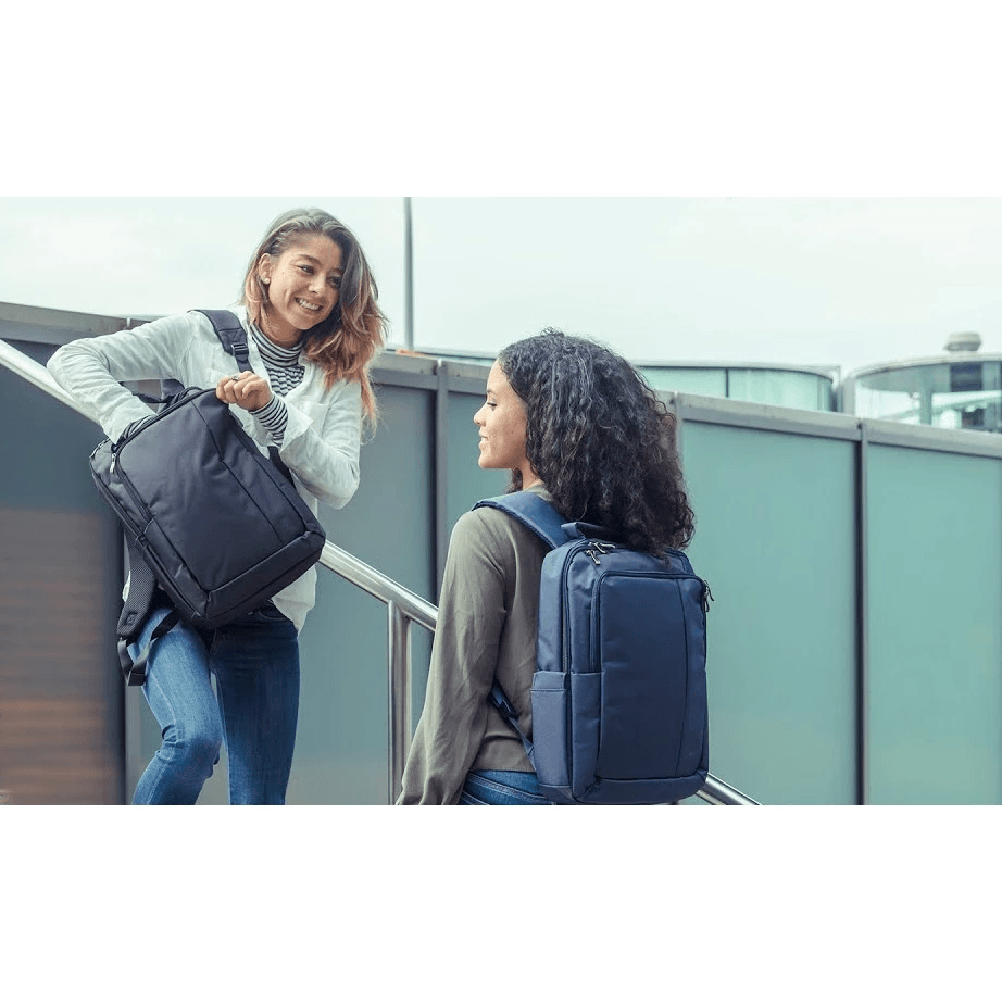 RIVACASE Tas Ransel Backpack Laptop 15.6 Inch Water Resistant | Central (8262) - Black & Blue - Biru - SFI Group - 3