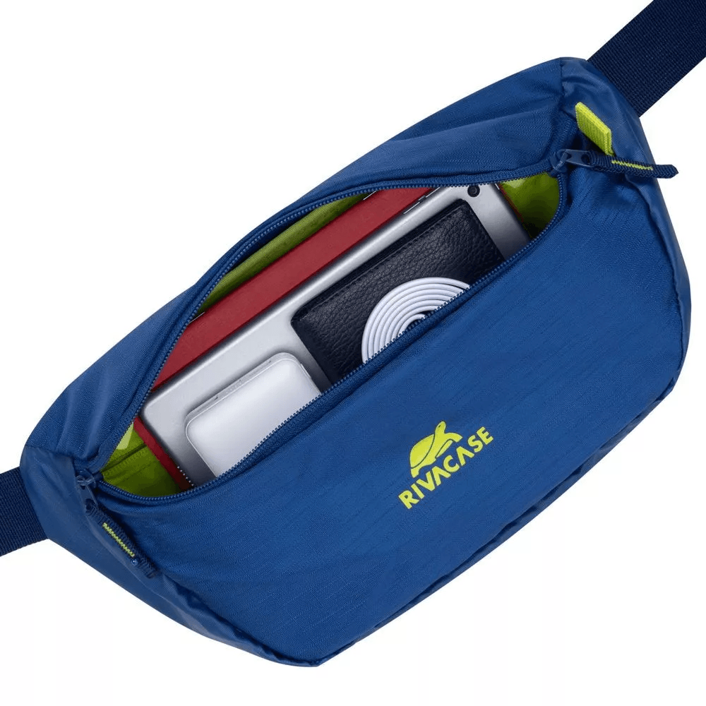 RIVACASE Tas Pinggang Pria Waist Bag Water Resistant | Mestalla (5512) - Grey - SFI Group - 3