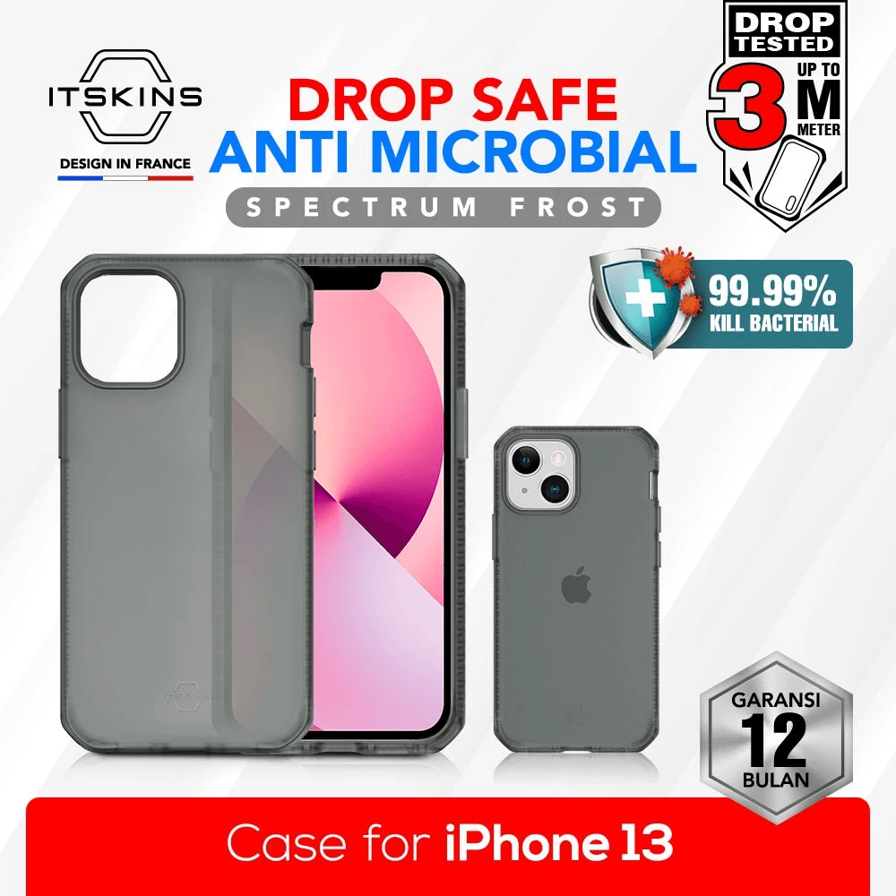 ITSKINS Shockproof Case for iPhone 13 - Casing Spectrum Frost - SFI Group
