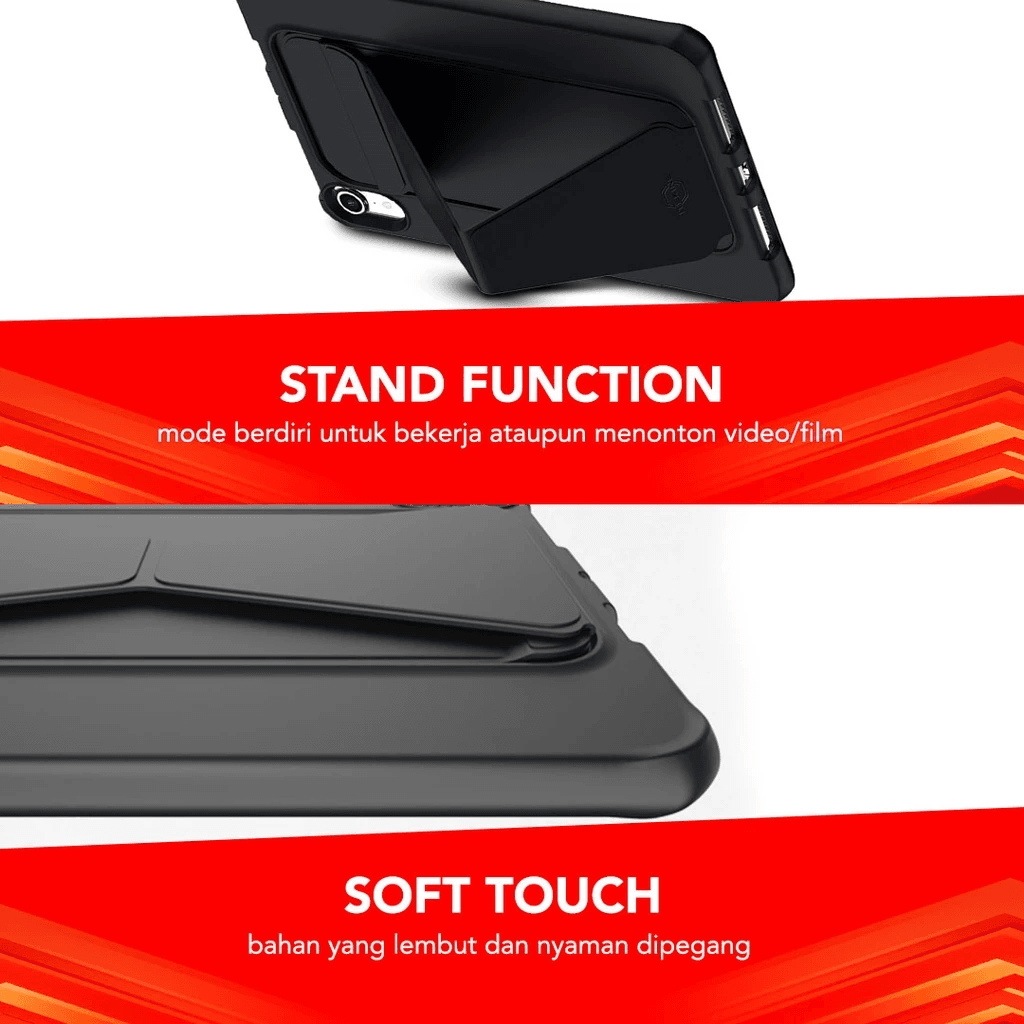 ITSKINS Shock Proof Case for iPad Mini 6 - Spectrum Stand Black - SFI Group - 3