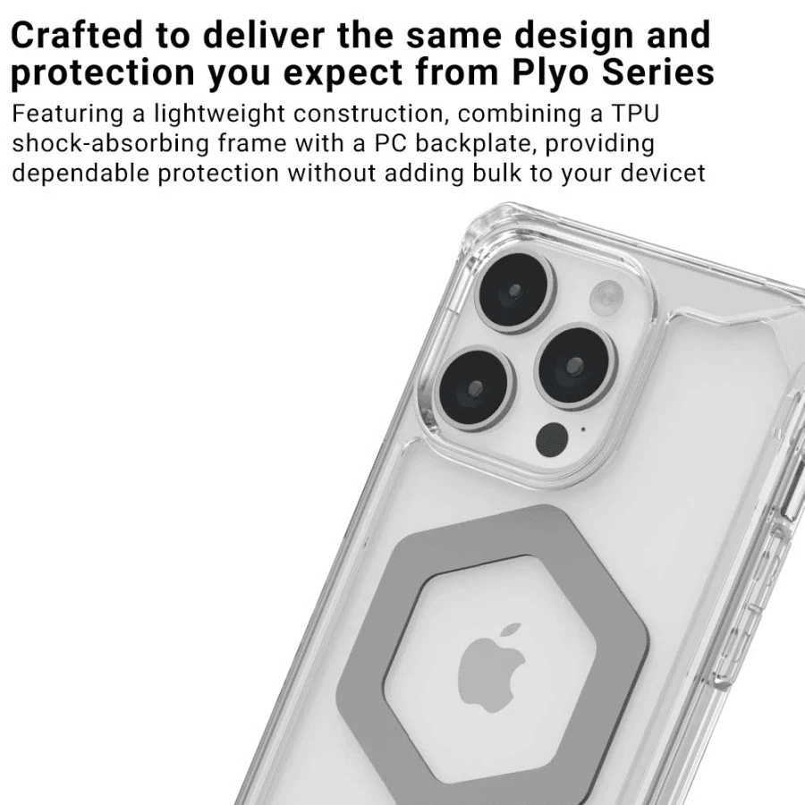 UAG Plyo Case iPhone 15 Pro / 15 Pro Max - Clear Magsafe Casing ProMax - SFI Group - 2