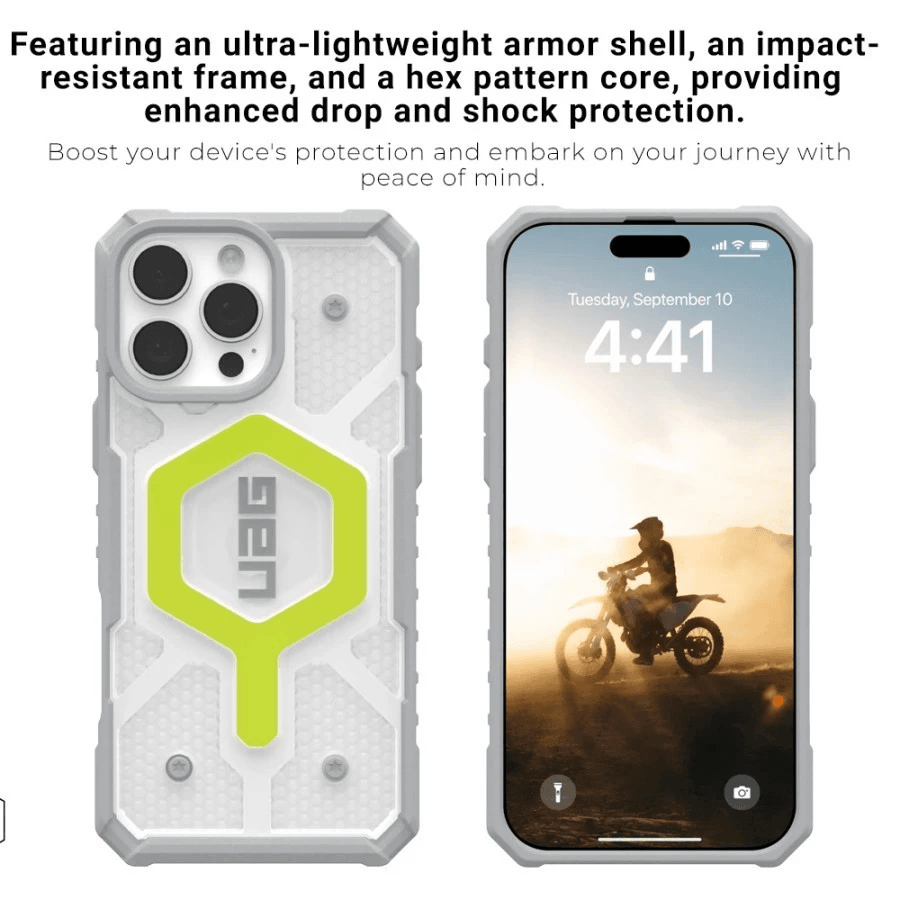 UAG Pathfinder Case iPhone 16 Pro / iPhone 16 Pro Max ProMax - Magsafe Clear Casing - SFI Group - 4