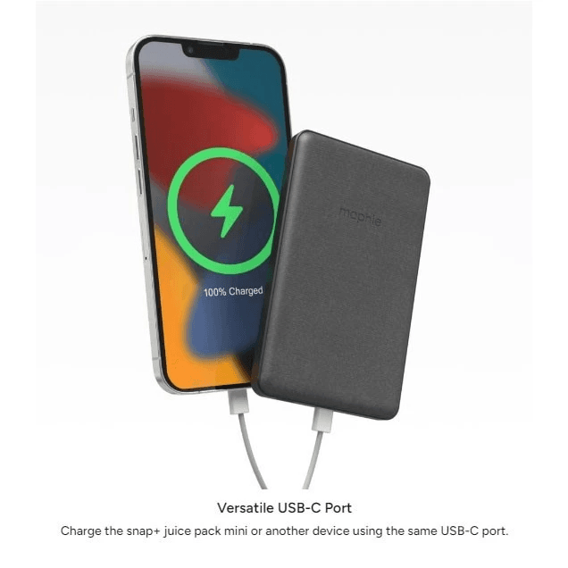 MOPHIE POWERBANK POWER BANK MAGSAFE MAGNETIC WIRELESS SNAP + JUICE PACK MINI 5.000 5000mAh - SFI Group - 3