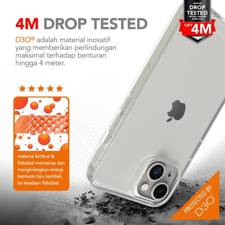 GEAR4 Case Magsafe Iphone 14/14 Pro/14 Pro Max Casing Hp Crystal Palace Clear Snap ProMax - SFI Group - 4