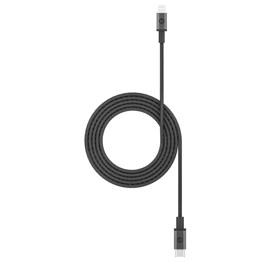 MOPHIE CABLE C TO LIGHTNING 1.8M BLACK - KABEL CHARGER IPHONE - SFI Group - 3