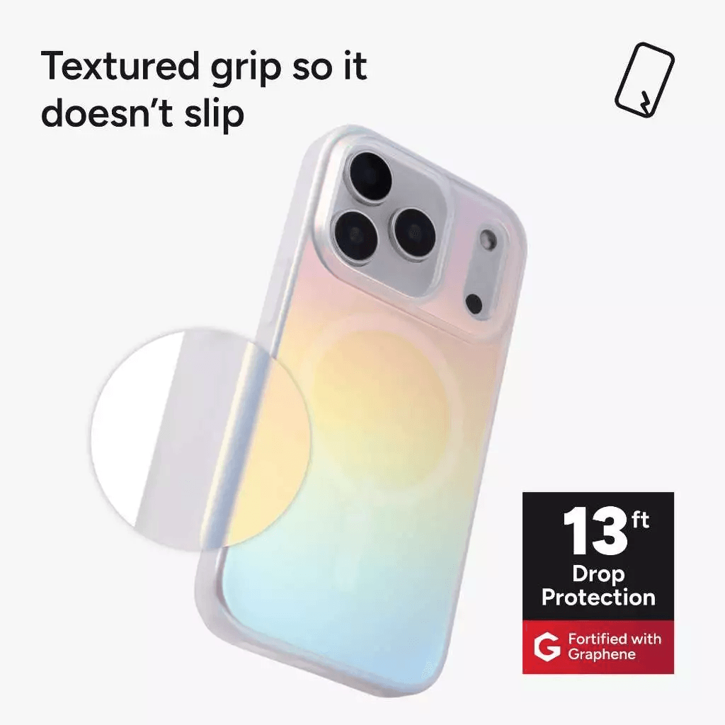 ZAGG Case iPhone 17 17 Pro 17 Pro Max - Casing HP Iphone 17 - Milan Snap Cases Casing ProMax - Iridescent - SFI Group - 2