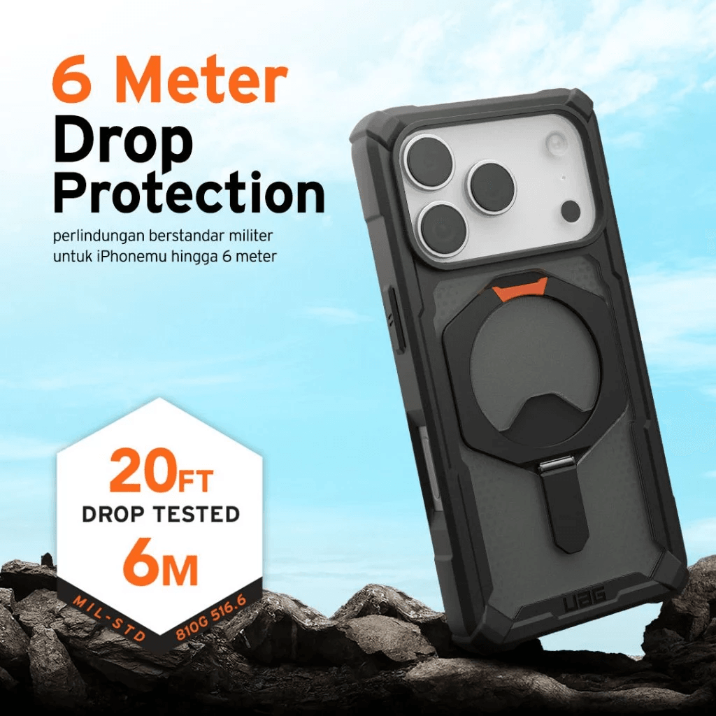 UAG Case iPhone 17 Pro / 17 Pro Max - Casing HP Iphone 17 - Plasma XTE MagSafe ProMax - SFI Group - 4