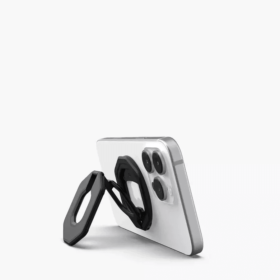 UAG For Dual Magnetic Ring Stand Handphone - Monarch Mag2 - Black - Compatible with MagSafe - SFI Group - 4