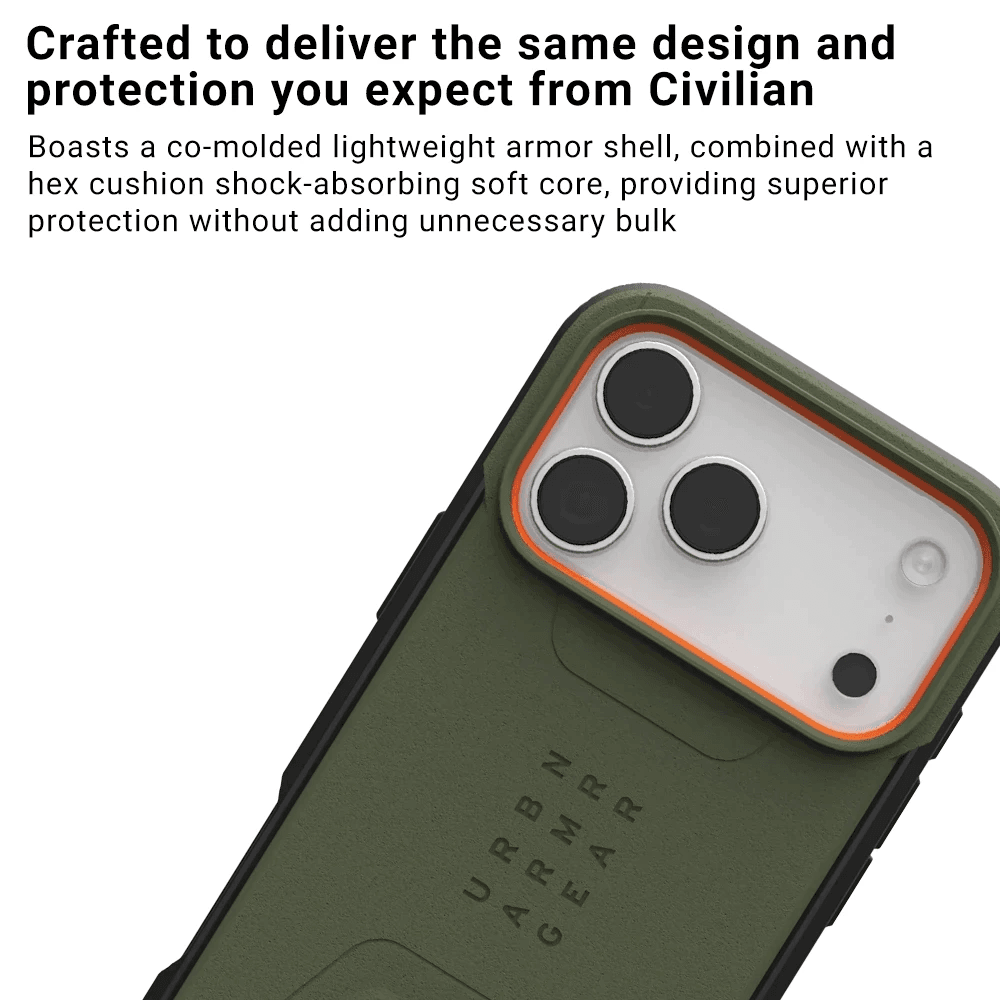 UAG - Case For Iphone 17/17 Pro Max - Casing Hp Magsafe ProMax - Civilian - SFI Group - 2