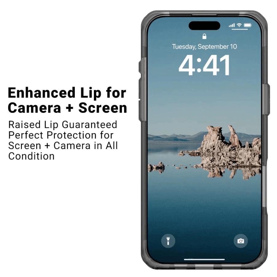 UAG Case For Iphone 17 Pro/17 Pro Max Promax - Magsafe - Plyo Exclusive Cap - Cover Camera Button - Ice/White - SFI Group - 5