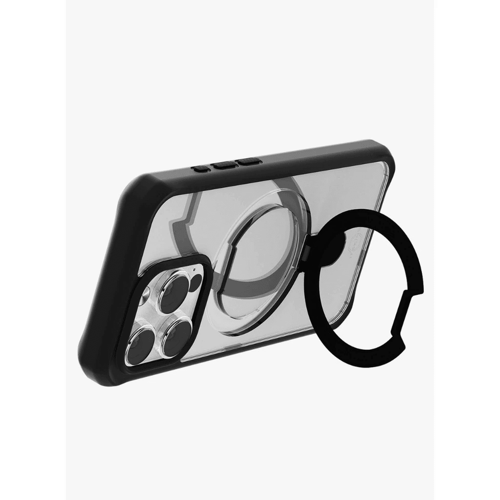Case iPhone 15 Pro / 15 Pro Max - ITSKINS HYBRID R // STAND Casing Magsafe ProMax - SFI Group - 3