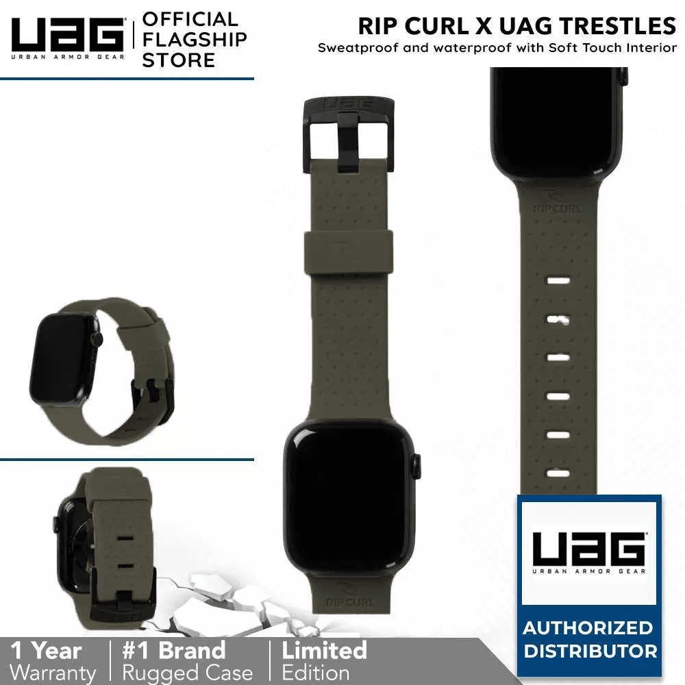 UAG Ripcurl Watch Strap for Apple Watch 49454442MM - Trestles - Strap Jam TanganTali Jam Tangan - SFI Group