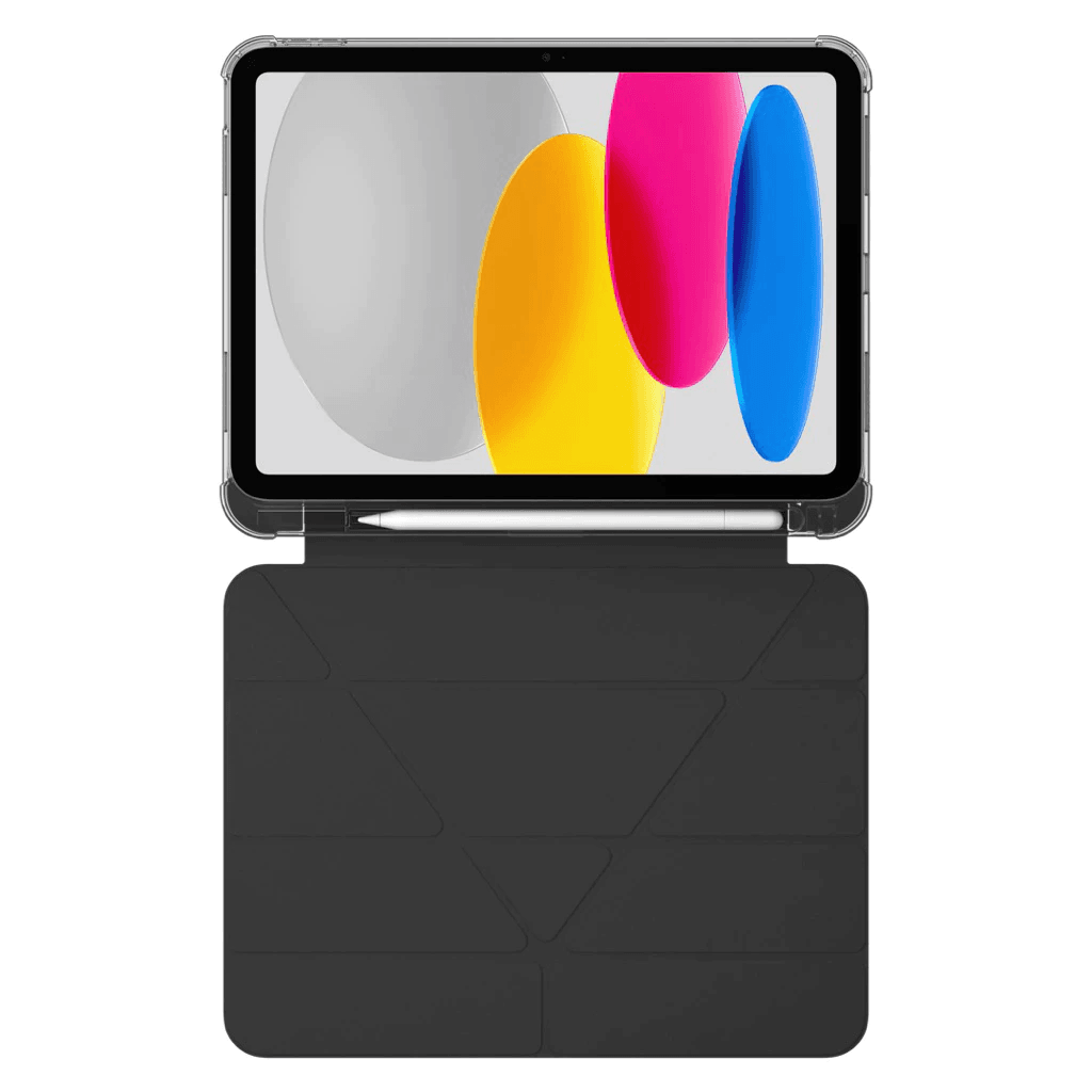ZAGG Case For iPad (A16 2025/Gen 10th Gen 10.9 inch) Hampton Folio Casing - Black (702319595) - 2