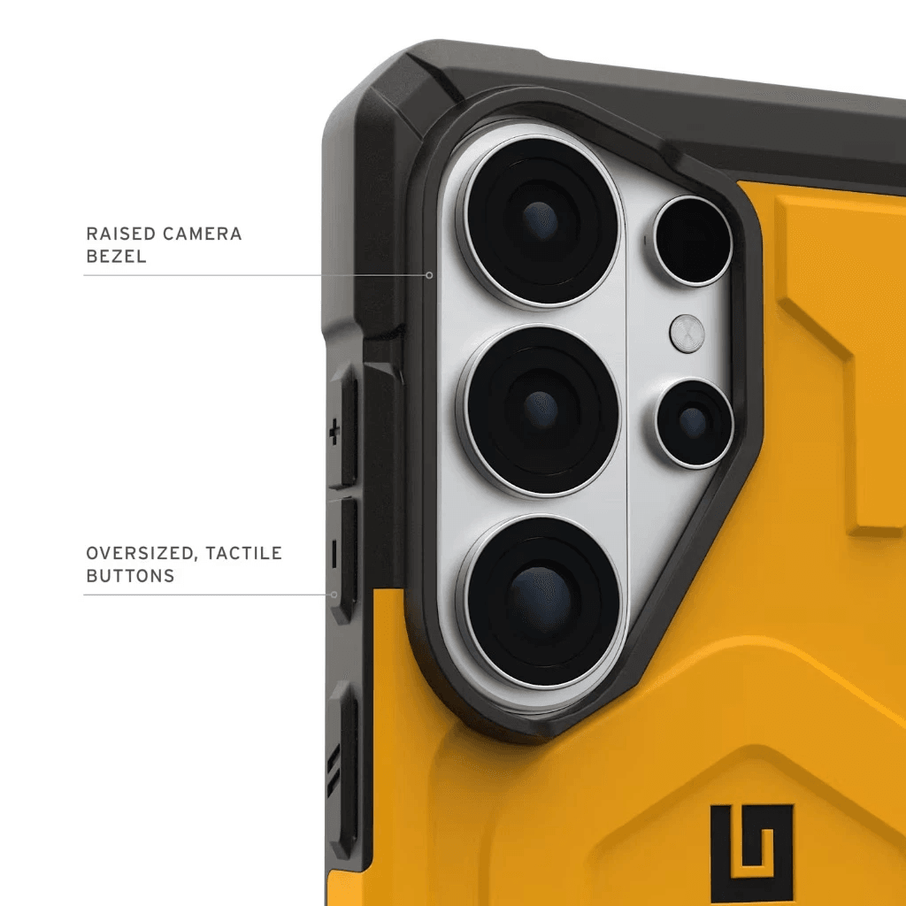 UAG - Case For Samsung Galaxy S26 Ultra - Casing Premium Pathfinder MagSafe - Heritage Yellow - SFI Group - 3