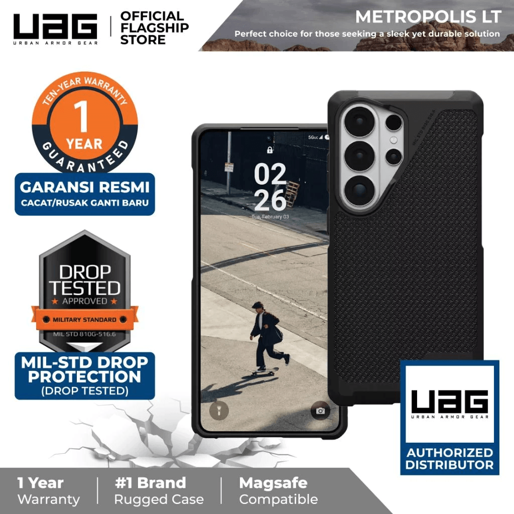 UAG - Case For Samsung Galaxy S26 Ultra - Premium Casing Hp Magsafe - Metropolis LT - SFI Group