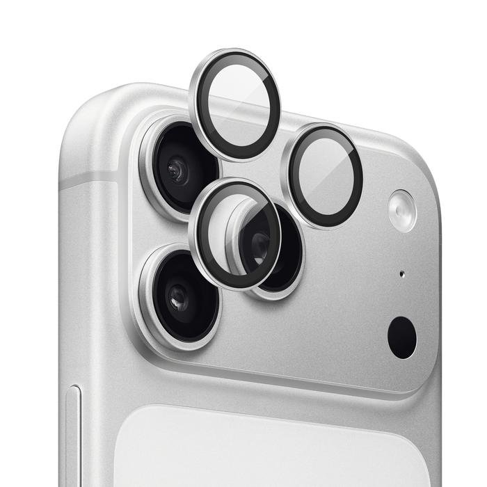 ZAGG Lens Protector - Camera Ring iPhone 16 Pro / Pro Max / 17 Pro / Pro Max - Premium- Silver - Pelindung Lensa Kamera - SFI Group - 2
