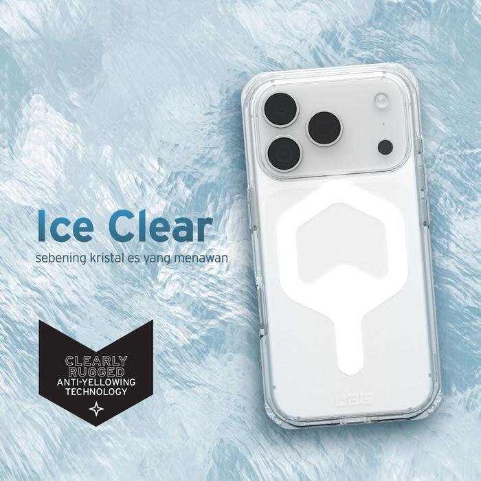UAG Case For iPhone 17 / 17 Air - Casing iPhone 17 - Plyo MagSafe - Ice/White - SFI Group - 4
