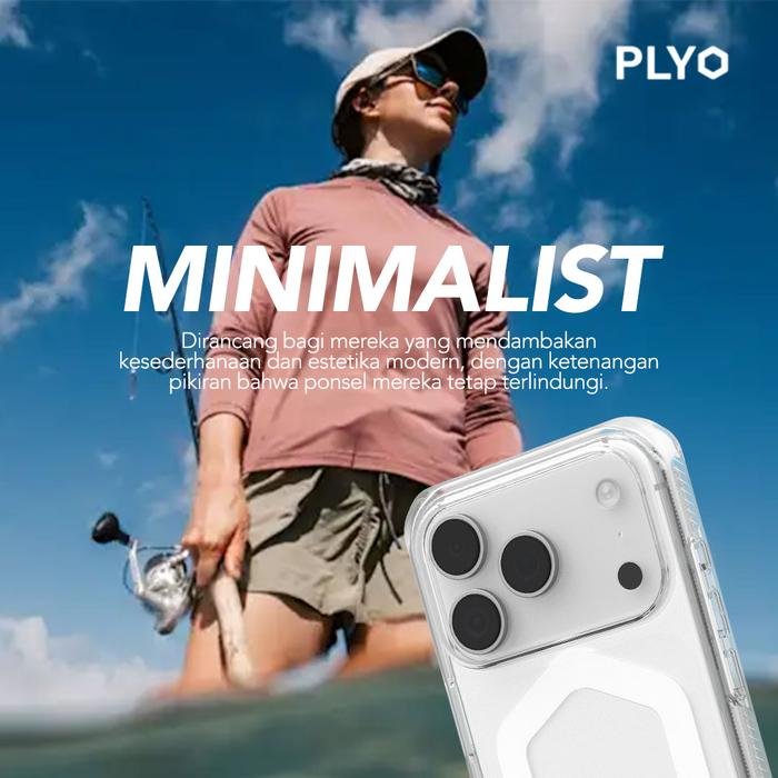 UAG Case For iPhone 17 / 17 Air - Casing iPhone 17 - Plyo MagSafe - Ice/White - SFI Group - 5