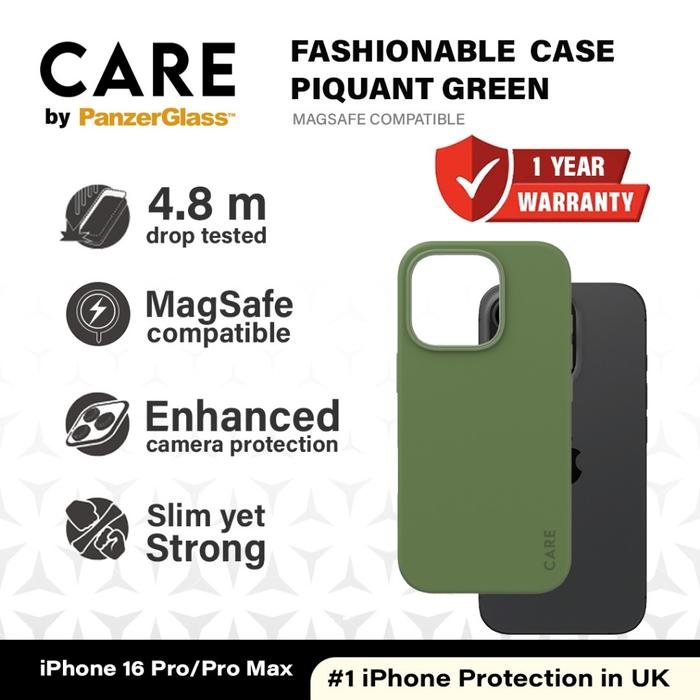 CARE by PanzerGlass MagSafe Case iPhone 16 Pro/Pro Max Fashionable Case | Casing - SFI Group - 2