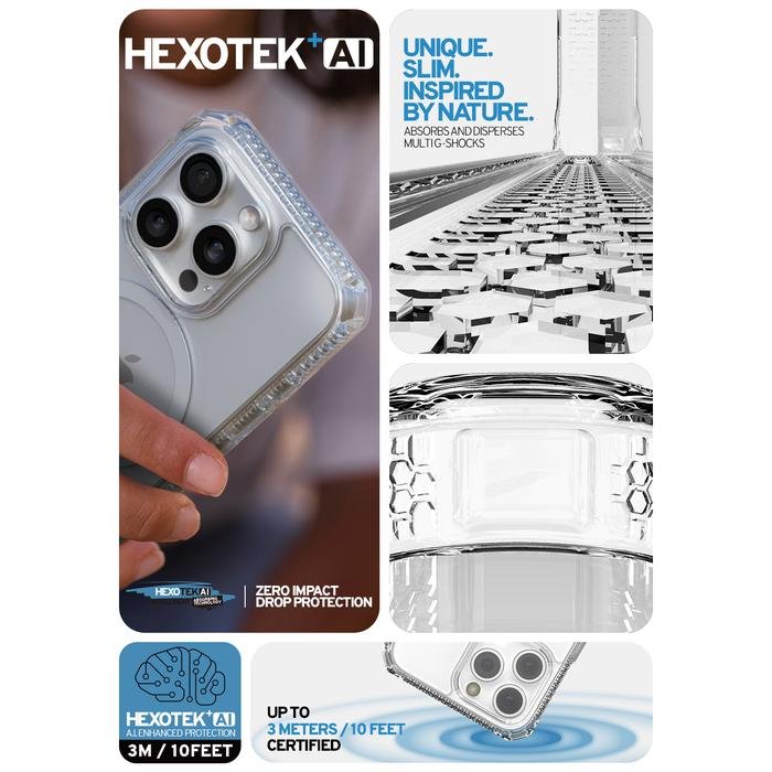ITSKINS CASE FOR IPHONE 16 - MAGSAFE - HYBRID CLEAR - CASING TRANSPARENT (4894465107376) - SFI Group - 5