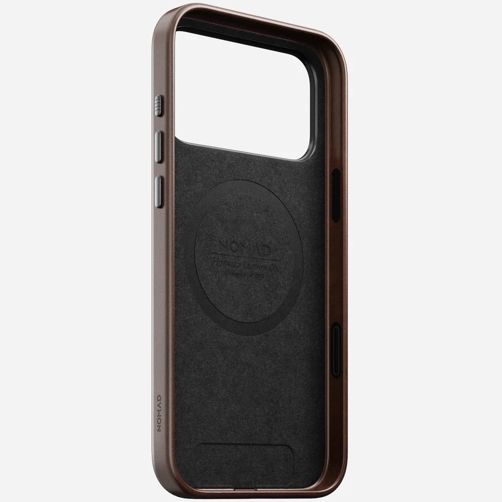 Nomad Leather Traditional Leather Case - iPhone 18 Pro / iPhone 18 ProMax- Rustic Brown - SFI GROUP - 4