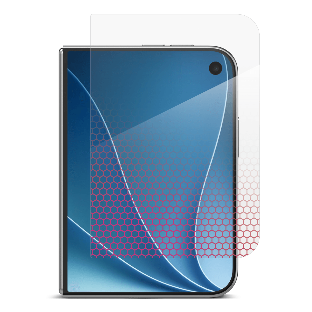 ZAGG InvisibleShield Glass XTR6 Blue Light Screen Protector for iPhone Duo - Clear - 2