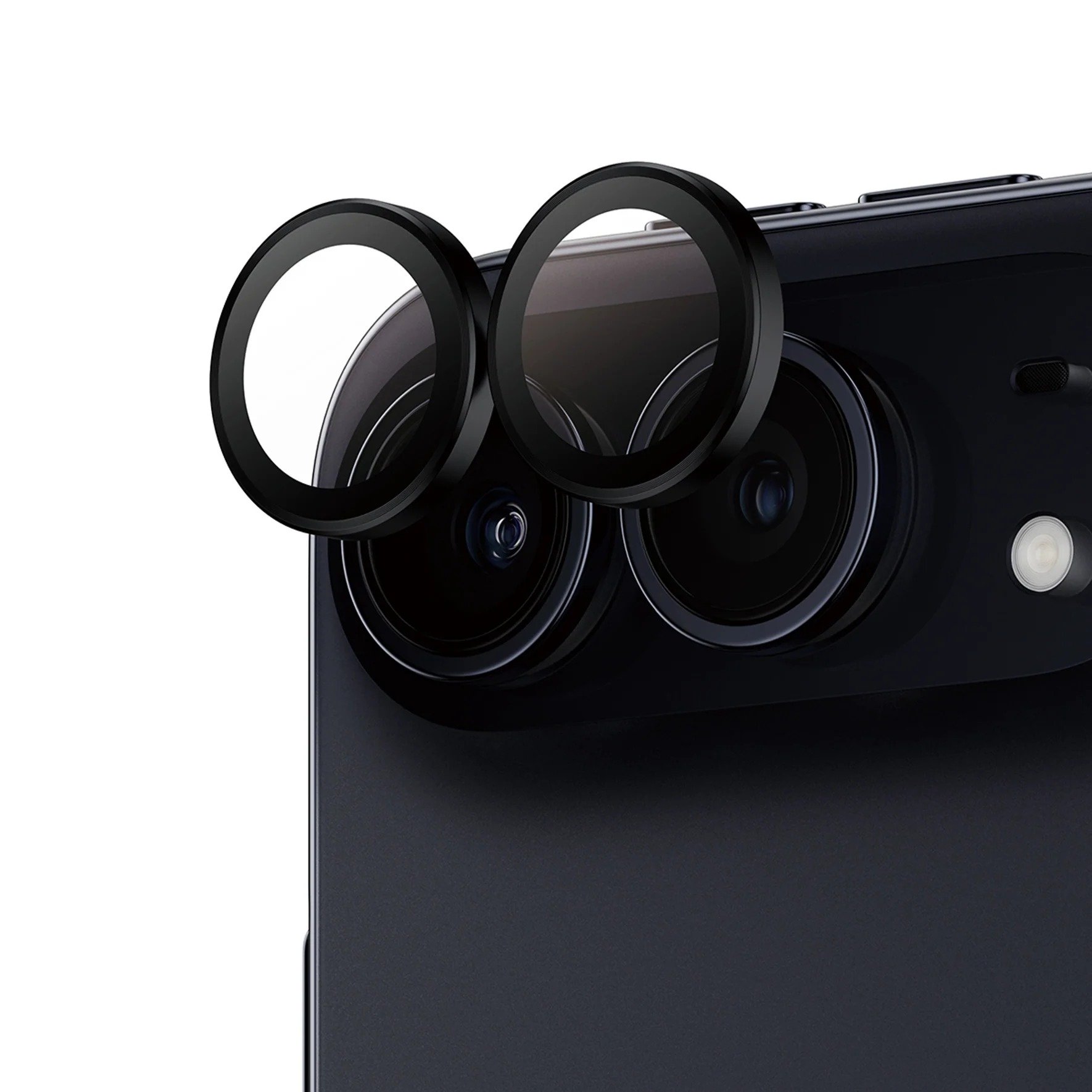 PanzerGlass Hoops Camera Lens Protector for iPhone Duo - Black - 2