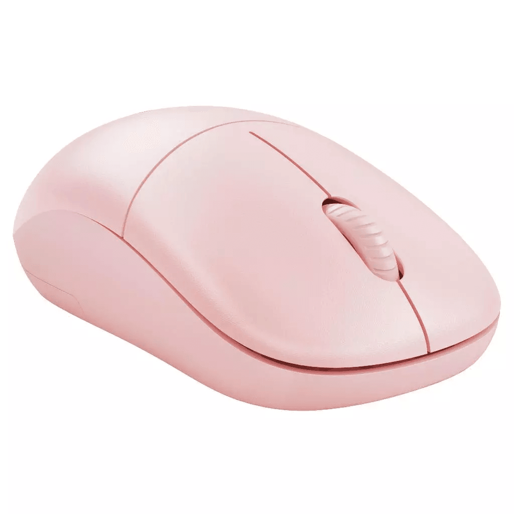 Micropack Mouse Wireless - Silent Click - Slim Design - MP-712W - SFI Group - Pink
