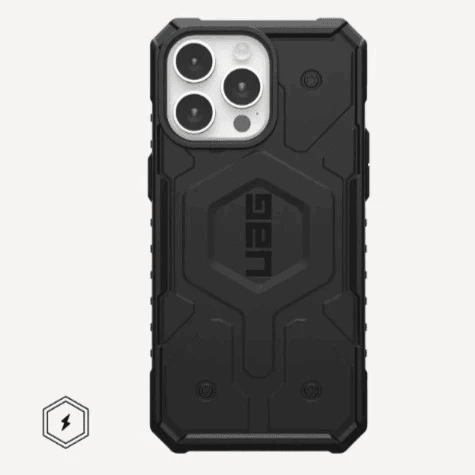 UAG Pathfinder Case iPhone 15 Pro / iPhone 15 Pro Max ProMax - Magsafe Clear Casing - SFI Group - Black