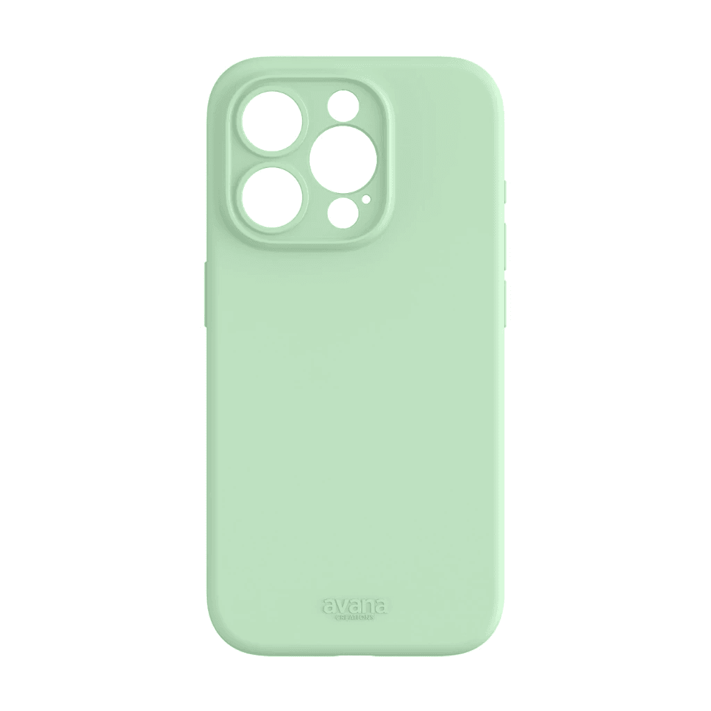 Case iPhone 15 Pro Max / 15 Pro - AVANA Velvet Magsafe Casing ProMax - SFI Group - Green Sage