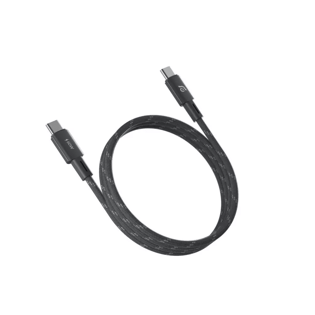 Adam Elements Cable Data Magnetic USB C to C 60W - 100 cm - Kabel Data/Kabel Charger - Casa MS100 - ACBADMS100 - SFI Group - Black
