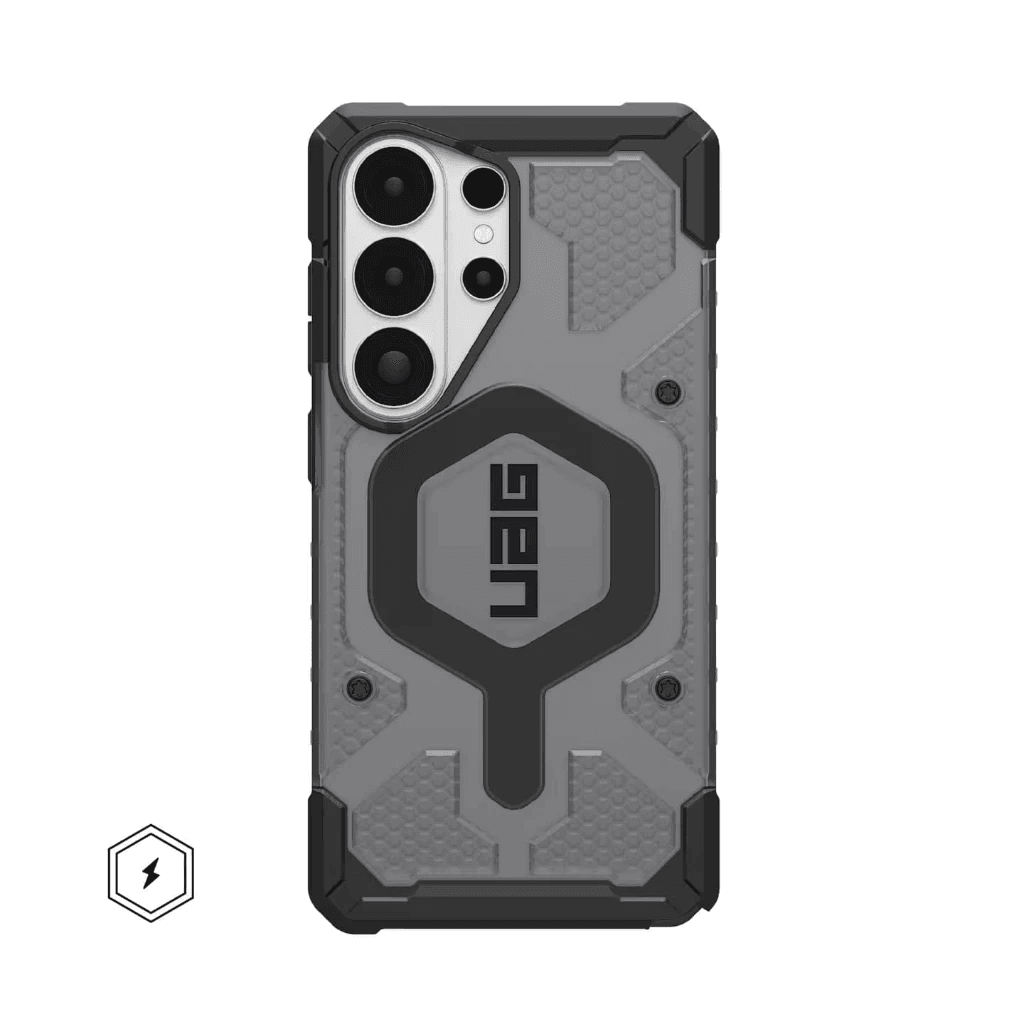 UAG - Pathfinder Clear Case Samsung Galaxy S26 Ultra - Magsafe Magnet Premium Casing - SFI Group - Ash - Black