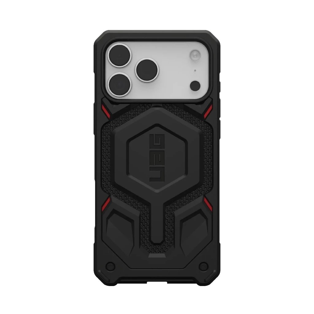 UAG Case For iPhone 17 Pro 17 Pro Max - Casing Iphone 17 Monarch Pro MagSafe ProMax - SFI Group - Kevlar Black