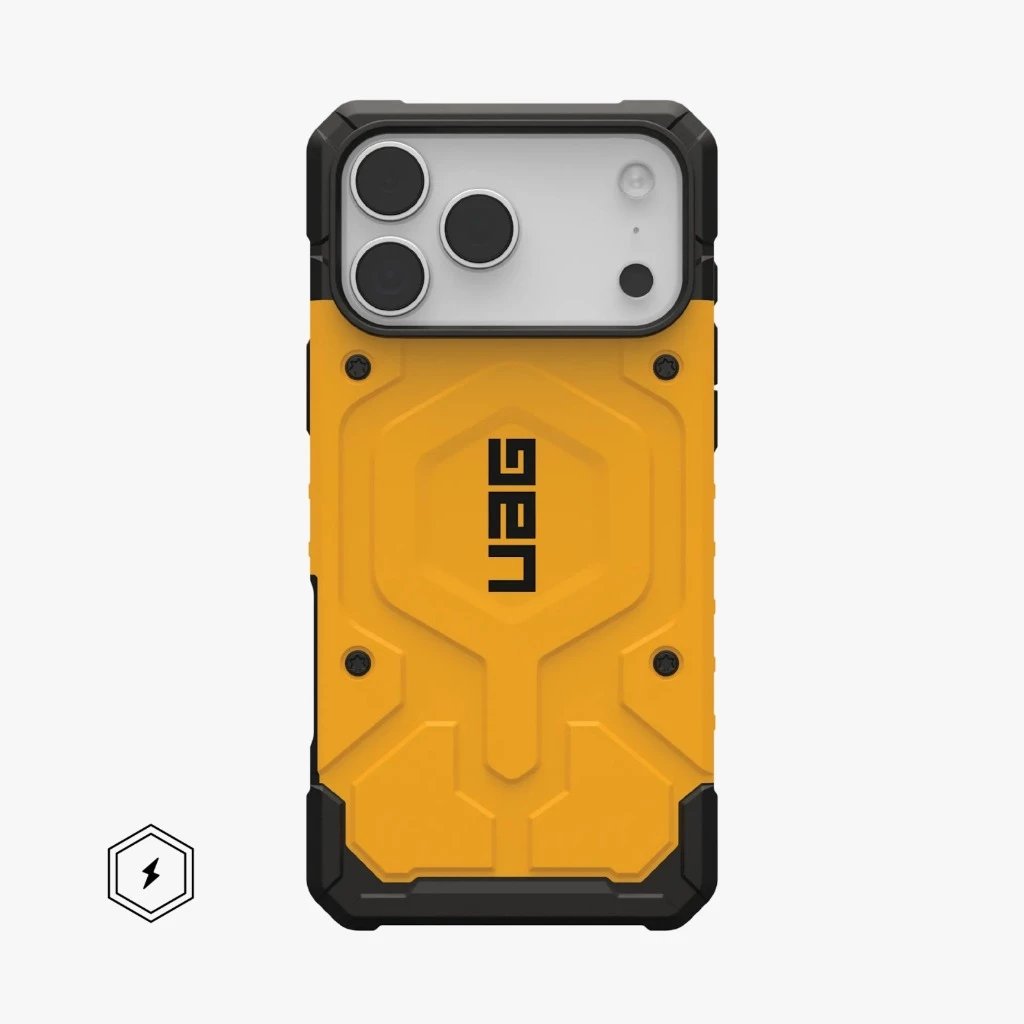 UAG Case For iPhone 17 Pro  17 Pro Max - Casing iPhone 17 ProMax - Pathfinder MagSafe - Heritage Yellow - SFI Group - Heritage Yellow