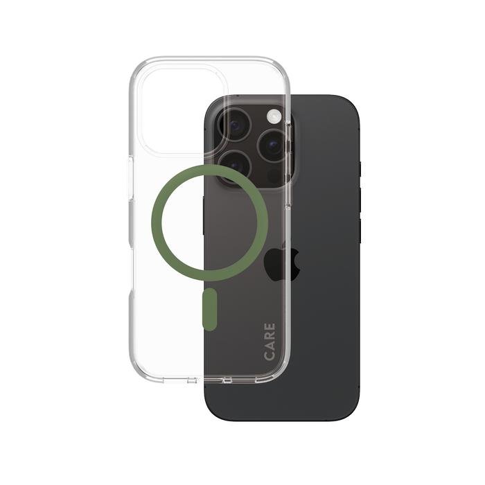 CARE By PanzerGlass Case For Iphone 16 Pro/16 Pro Max Casing Hp Magsafe Flagship Urban Combat - SFI Group - green