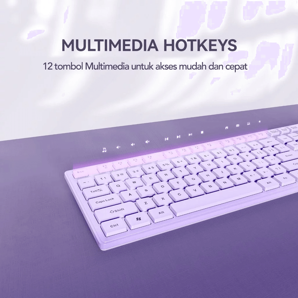 Micropack Keyboard Wired - Plug & Play - Slim Design - 12 Multimedia Keys - K-237 - SFI Group - 3