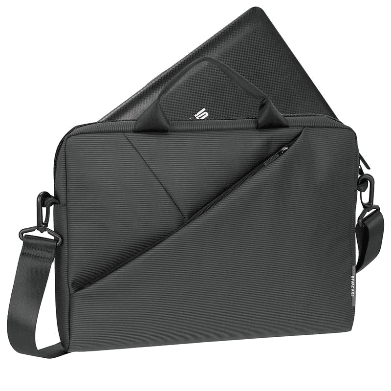 RIVACASE Tas Laptop Selempang Messenger Bag 13.3 Inch TIVOLI 8720 | GREY - SFI Group - 2