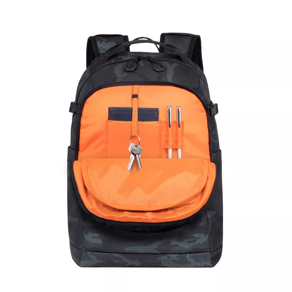 RIVACASE Tas Ransel Backpack Laptop 15.6 Inch Water Resistant | Sherwood (7631) - Camo Navy - SFI Group - 3