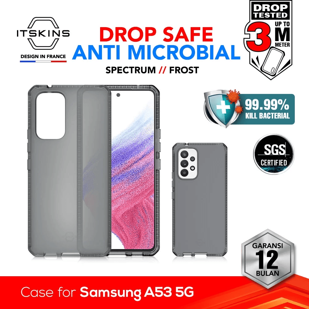 ITSKINS Shock Proof Case for Samsung Galaxy A53 - Spectrum Frost - SFI Group