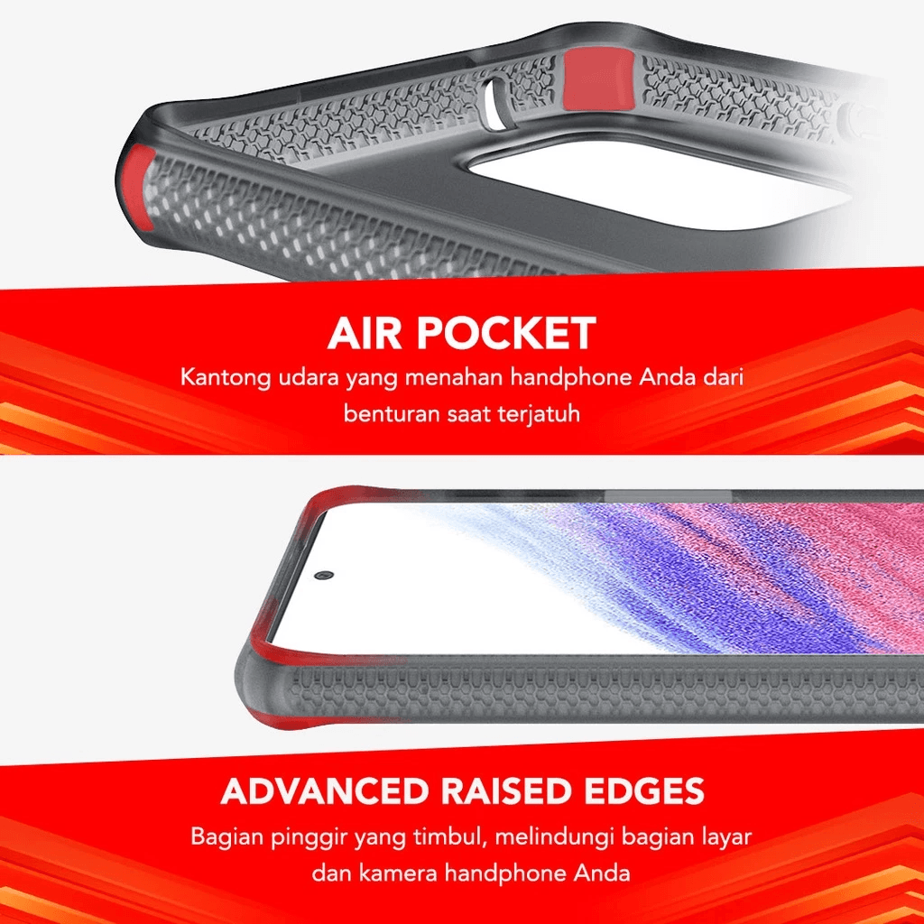 ITSKINS Shock Proof Case for Samsung Galaxy A53 - Spectrum Frost - SFI Group - 3