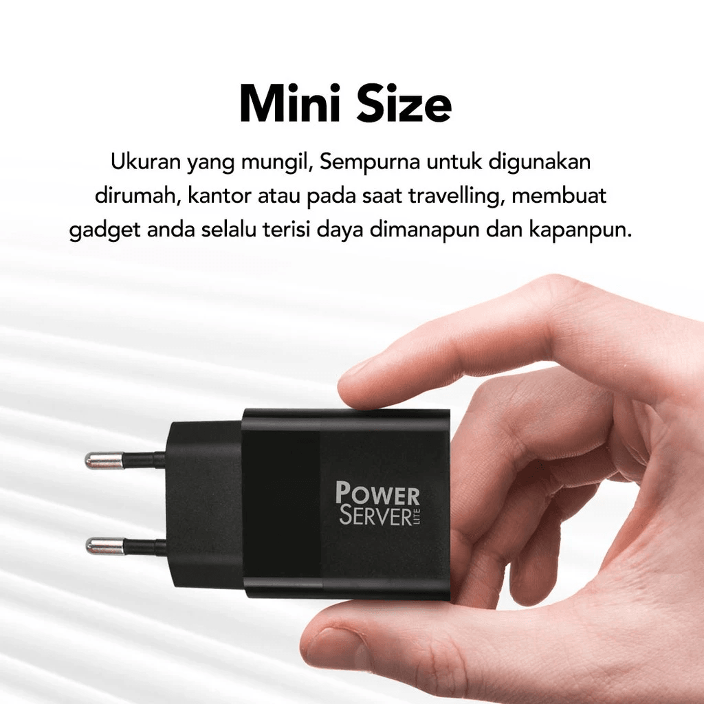 Micropack Wall Charger Booster Lite USB A + USB C PD Max Output 18W - MWC-218PD - SFI Group - 4