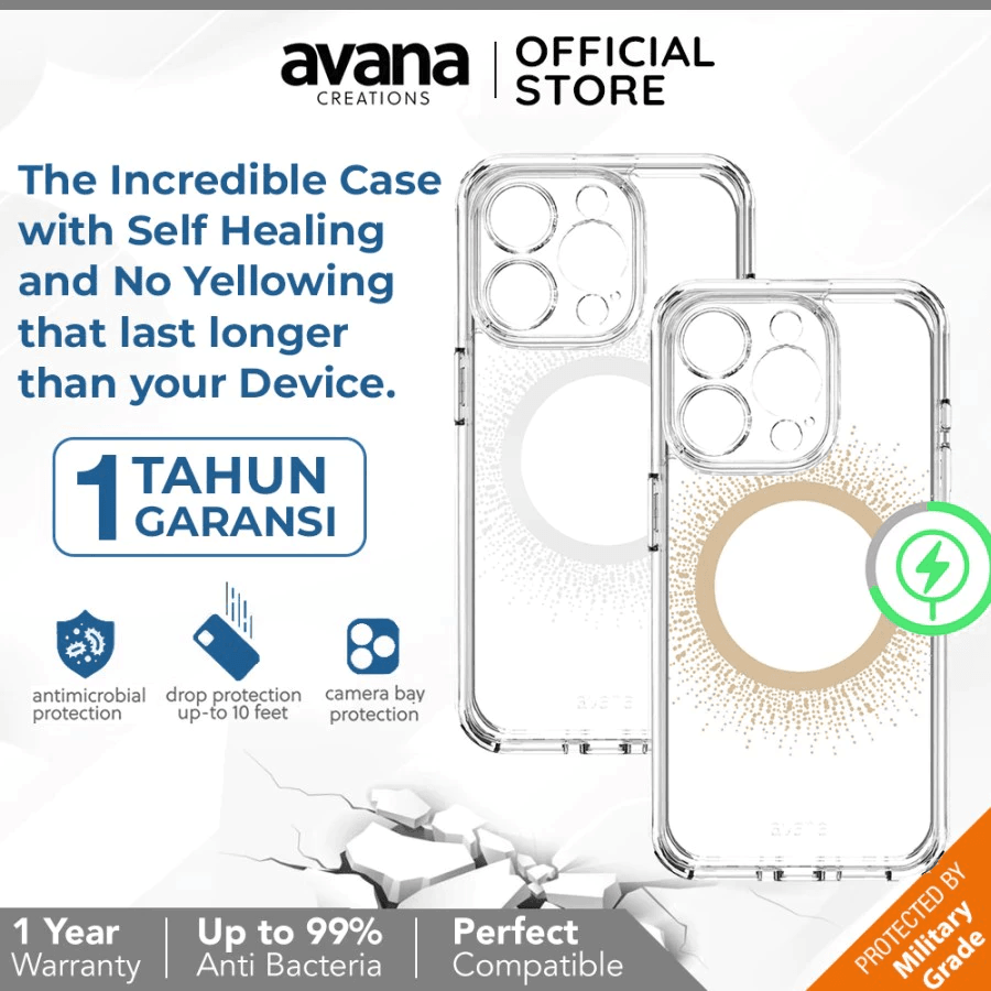 AVANA CASE FOR IPHONE 15 PRO & 15 Pro Max CASING AURA MAGSAFE ProMax - SFI Group