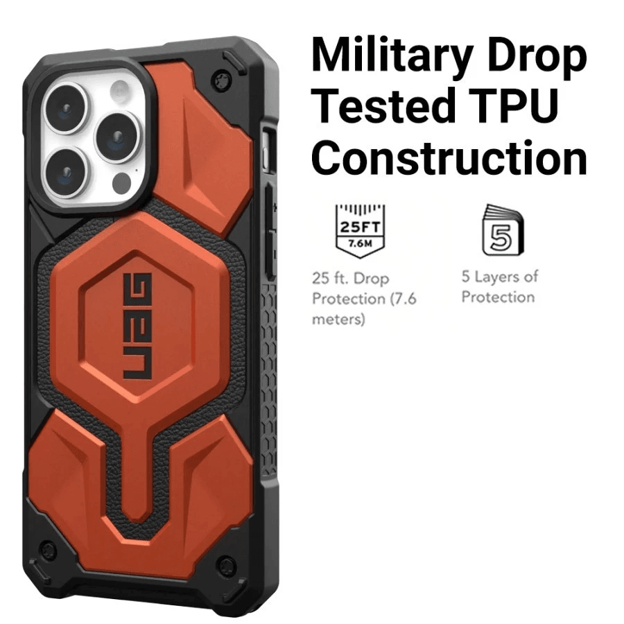 UAG Monarch Pro Case iPhone 15 Pro / 15 Pro Max ProMax - Magsafe Casing - SFI Group - 2