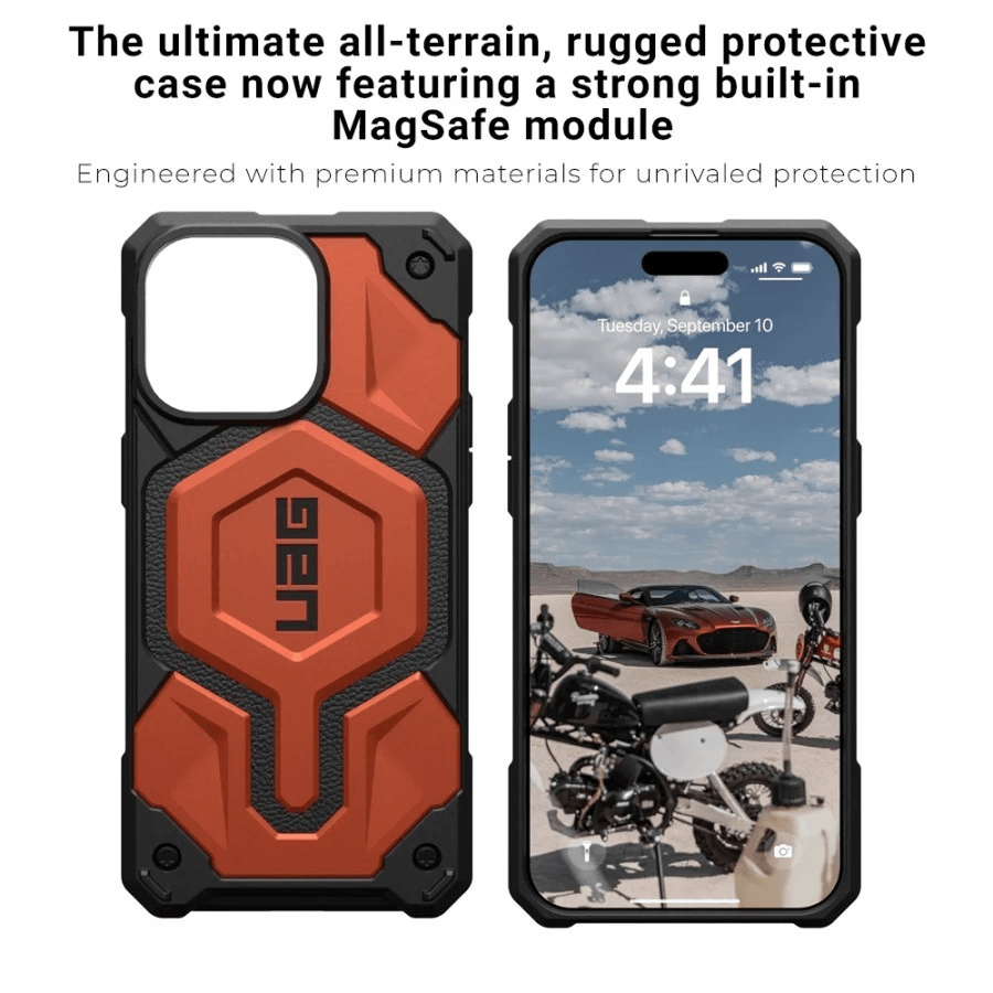 UAG Monarch Pro Case iPhone 15 Pro / 15 Pro Max ProMax - Magsafe Casing - SFI Group - 4