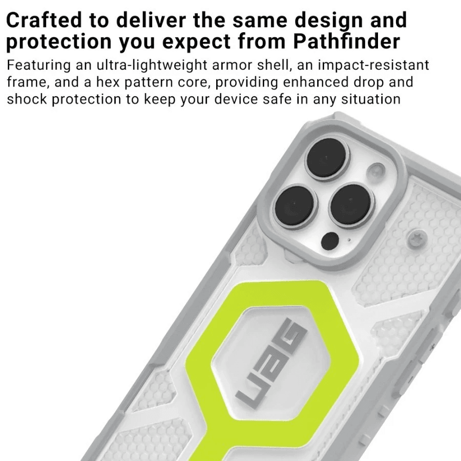 UAG Pathfinder Case iPhone 16 Pro / iPhone 16 Pro Max ProMax - Magsafe Clear Casing - SFI Group - 2
