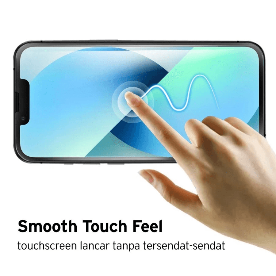 Micropack Screen Protector iPhone 13/13 Pro - Anti Gores - Tempered Glass iPhone 13 Mini - Pelindung Layar - SFI Group - 3