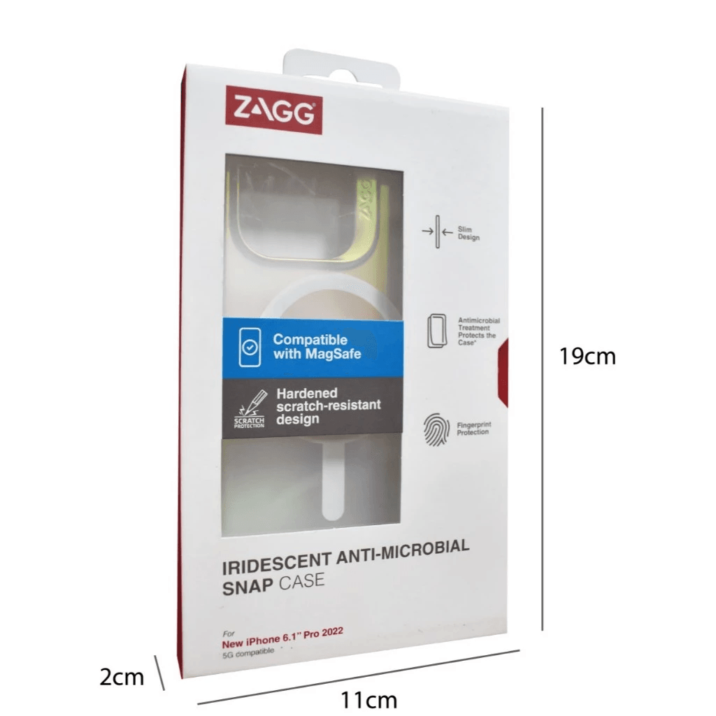 ZAGG Case Magsafe For iPhone 14 Pro & 14 Pro Max Casing Hp Iridescent Snap ProMax - SFI Group - 5